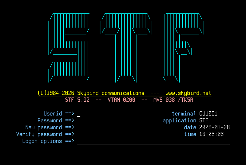 STF - MVS 3.8 VTAM2 software